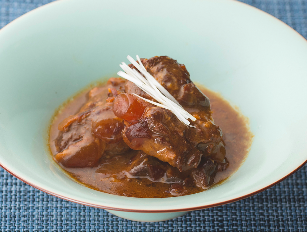 甘熟豚南国スイートを使った とんこつ味噌煮