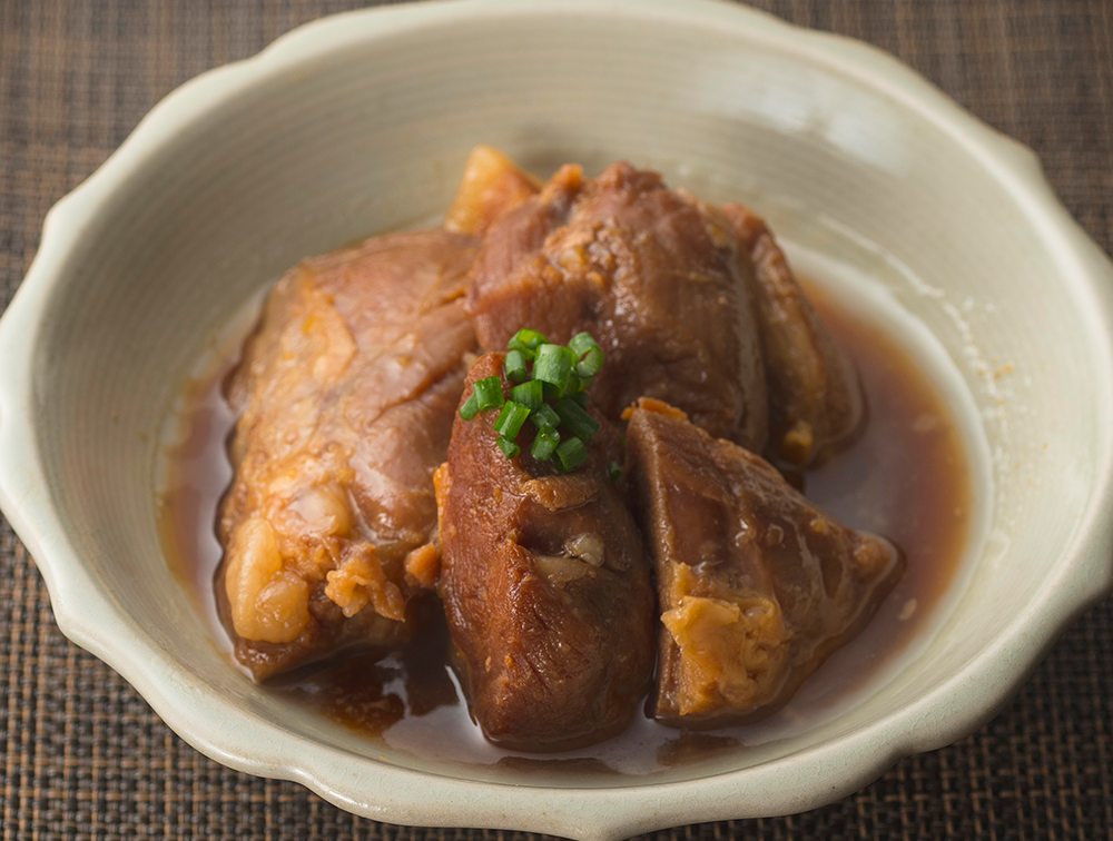 鹿児島産ふぞろいな豚角煮